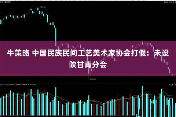 牛策略 中国民族民间工艺美术家协会打假：未设陕甘青分会