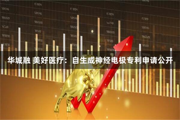 华城融 美好医疗：自生成神经电极专利申请公开